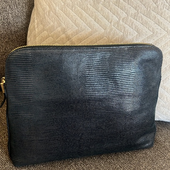 India Hicks Insider Black Clutch- - Picture 7 of 12